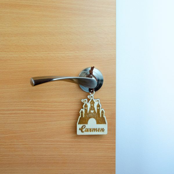 Letrero personalizado para pomo