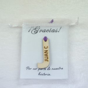 Marcasitios personalizados Letras