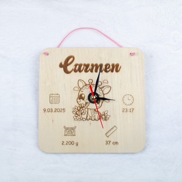 Reloj personalizado